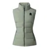 Mackage Green Gisela Down Vest In Matcha