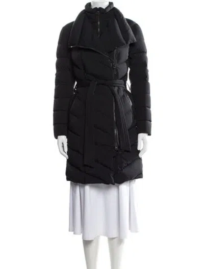 Pre-owned Mackage Goose Down Down Coat In Blue