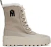 Mackage Gray Hero-m Boots In Champagne C0252