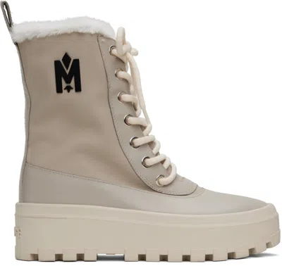 Mackage Gray Hero-m Boots In Champagne C0252