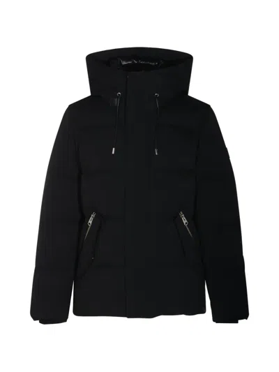 Mackage Graydon Hooded Down Jacket In Black