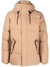 Mackage Quilted Panel Parka In Neutrals