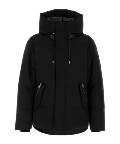 Mackage Graydon Z Hooded Down Jacket In Black