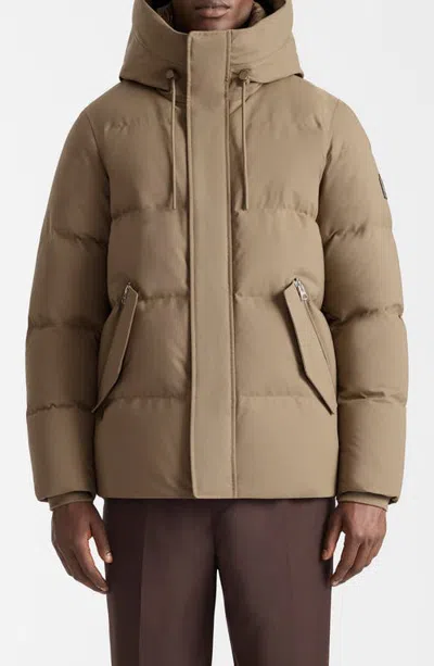 Mackage Graydon-z 800-fill-power Down Parka In Animal Print