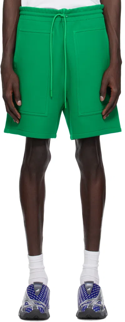 Mackage Green Elwood-r Shorts In Leaf Green