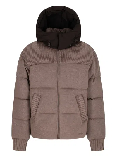 Mackage Griffen Padded Jacket In Brown
