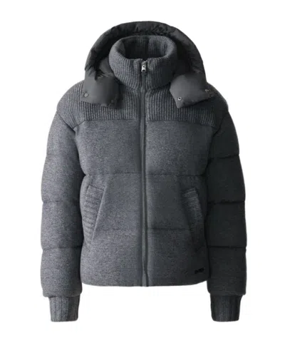 Mackage Griffen Padded Jacket In Gray