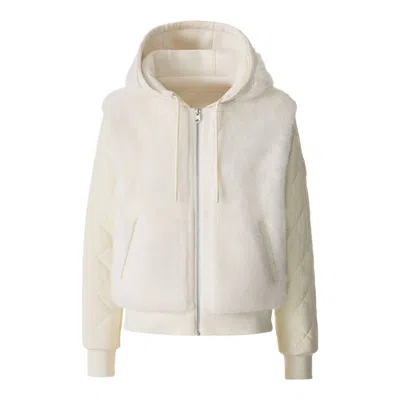 Mackage Gwendal Quilted Jacket In White