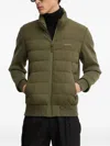 Mackage Haney-city Padded Panelled Jacket In Green