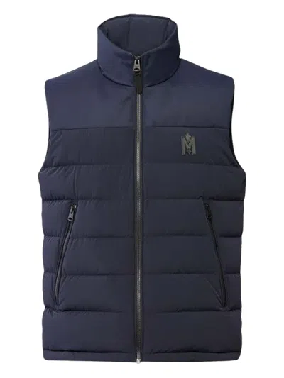 Mackage Hardy Gilet In Blue