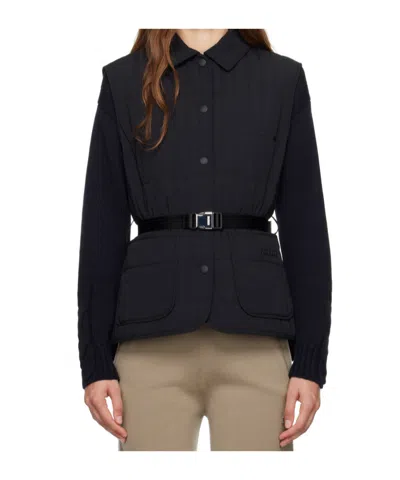 Mackage Helia Vest Down Jacket In Black