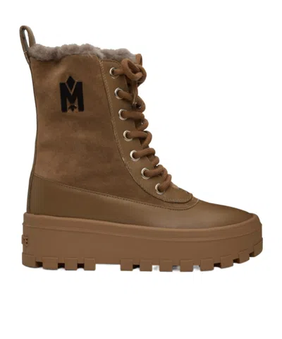 Mackage Hero Boots In Brown