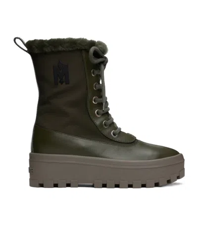 Mackage Hero-w Boots In Green