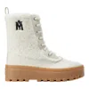 Mackage Hero Shearling-lined Lug Sole Boots In Cream