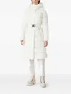 Mackage Structured White Jacket With Minimalist Design In White