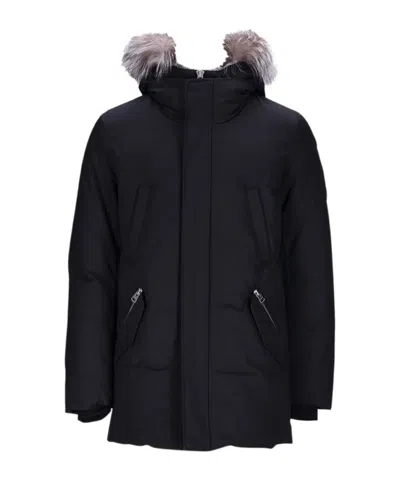 Mackage Hooded Cotton Suit In Black