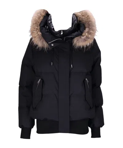 Mackage Hooded Cotton Suit In Black