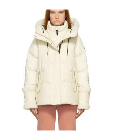Mackage Hooded Cotton Suit In White