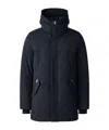 Mackage Hooded Down Jacket With Bib In Black