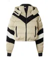 Mackage Kairi-glo Chevron-pattern Ski Jacket In Neutral
