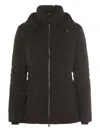 Mackage Hooded Zip Jacket In Black