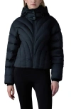 Mackage Hope Water-repellent Softwash Rounded Quilt Puffer Jacket In Black