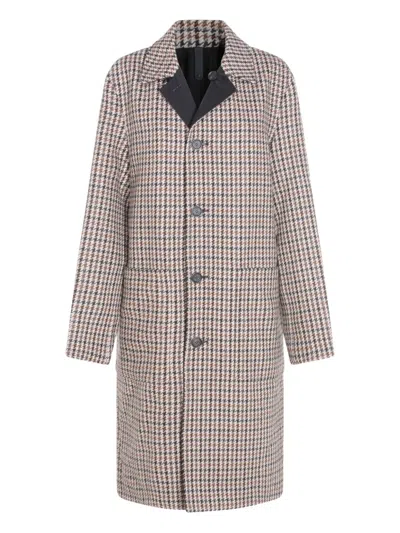 MACKAGE HOUNDSTOOTH-PATTERN COAT