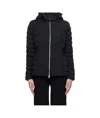 Mackage Black Idalee Hooded Light Down Jacket In Black