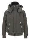 Mackage Iker Quilted Jacket In Gray