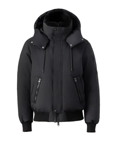 Mackage Iker-z 2-in-1 Down Bomber Jacket In Black