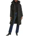 Mackage Black Nylon Ishani Down Jacket In Black