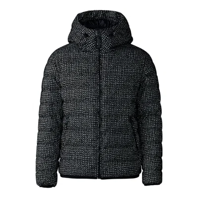 Mackage Jack-flp In Black-white