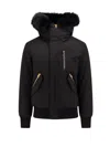 Mackage Black Nylon Blend Dixon-bx Down Jacket In Black