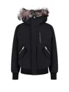 Mackage Men Black Nylon Blend Dixon-x Down Jacket In Black