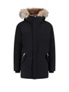 Mackage Men Black Nylon Blend Edward-x Down Jacket In Black