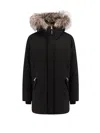 Mackage Men Black Nylon Blend Edward-x Down Jacket In Black