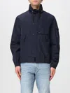 Mackage Midnight Blue Jacket With Detachable Overlay Panel