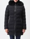 Mackage Calla Jacket With Fur Trim In Black