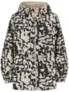Mackage Pattern Print Casual Jacket In Black