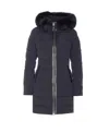Mackage Black Calla Down Jacket In Multi