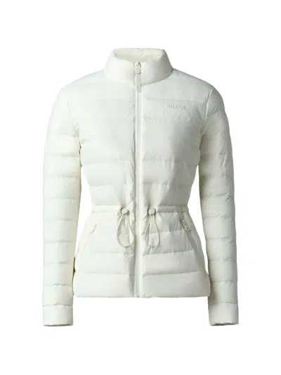 Mackage Jacyey-city Drawstring Jacket In Neutral