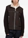 Mackage Jonathan Shearling Jacket In Brown