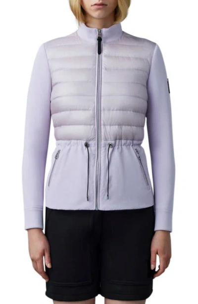 Mackage Joyce-z Water Resistant Recycled Nylon Down Jacket In Lilac