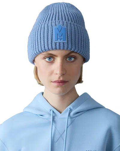 Mackage Jude-wz Cuffed Knit Hat In Blue