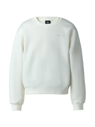 Mackage Julian Crew-neck Sweatshirt In Neutral