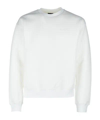 Mackage Julian Logo-raised Sweatshirt In White