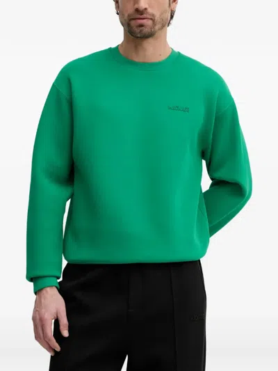 Mackage Julian Logo Sweatshirt In Green