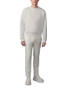 Mackage Julian Relaxed Fit Double Face Jersey Sweatshirt In Trench