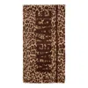 Mackage Juno-a Leopard Print Jacquard Knit Scarf In Brown