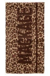 Mackage Juno-a Jacquard Leopard Spot Recycled Merino Wool Blend Scarf In Neutral